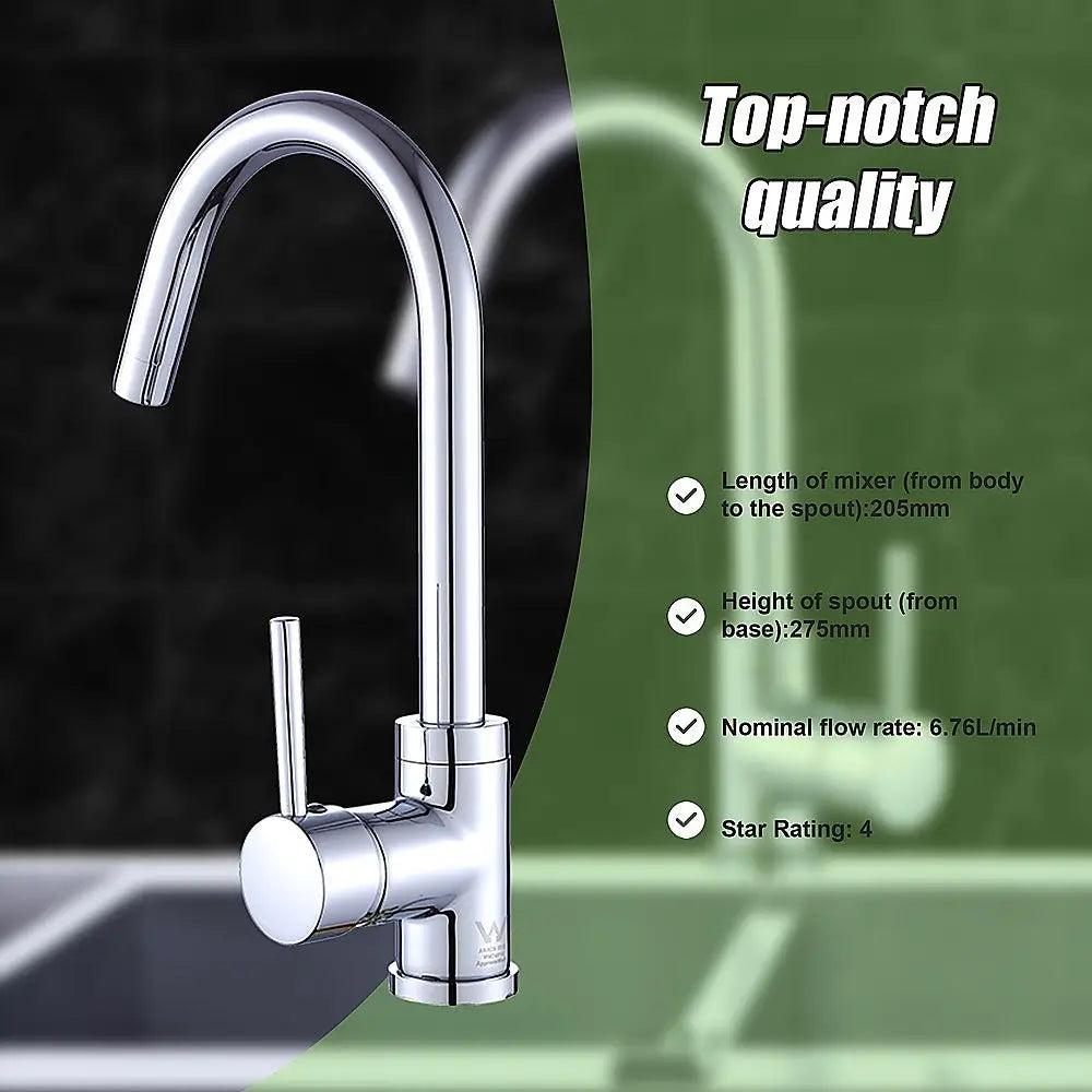 Kitchen Mixer Tap Faucet for Basin Laundry Sink - Furniture > Bathroom > Tap & Sink Accessories