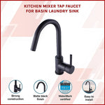 Kitchen Mixer Tap Faucet for Basin Laundry Sink - Furniture > Bathroom > Tap & Sink Accessories