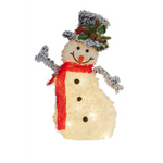 Klika 50cm Christmas Snowman With Lights - Occasions > Christmas > Outdoor Decorations & Lights