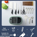Knife Holder Multifunctional Household Drainage Knife Storage Rack Table Rack - Home & Garden > Kitchenware