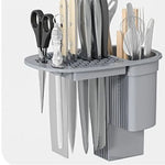 Knife Holder Multifunctional Household Drainage Knife Storage Rack Table Rack - Home & Garden > Kitchenware