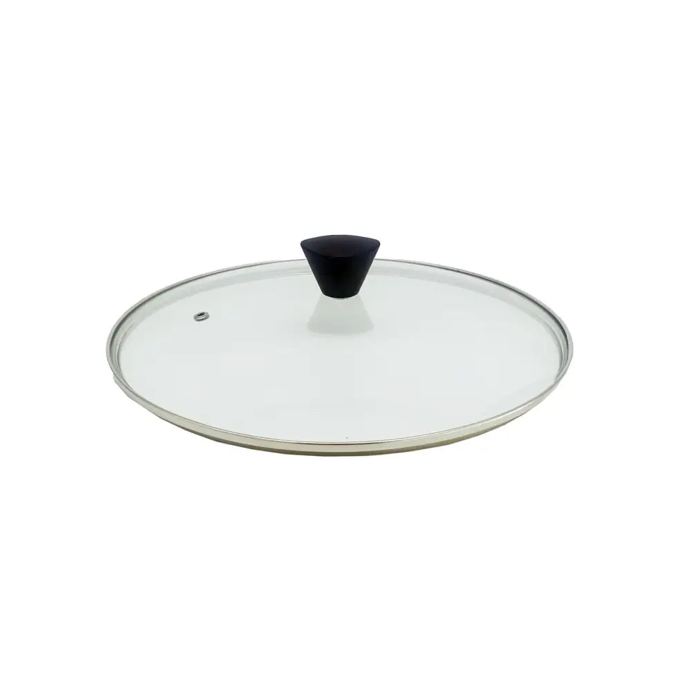 KOMAN Stainless Steel Glass Lid with Bakelite Handle - 26cm - Home & Garden > Kitchenware