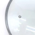 KOMAN Stainless Steel Glass Lid with Bakelite Handle - 28cm - Home & Garden > Kitchenware