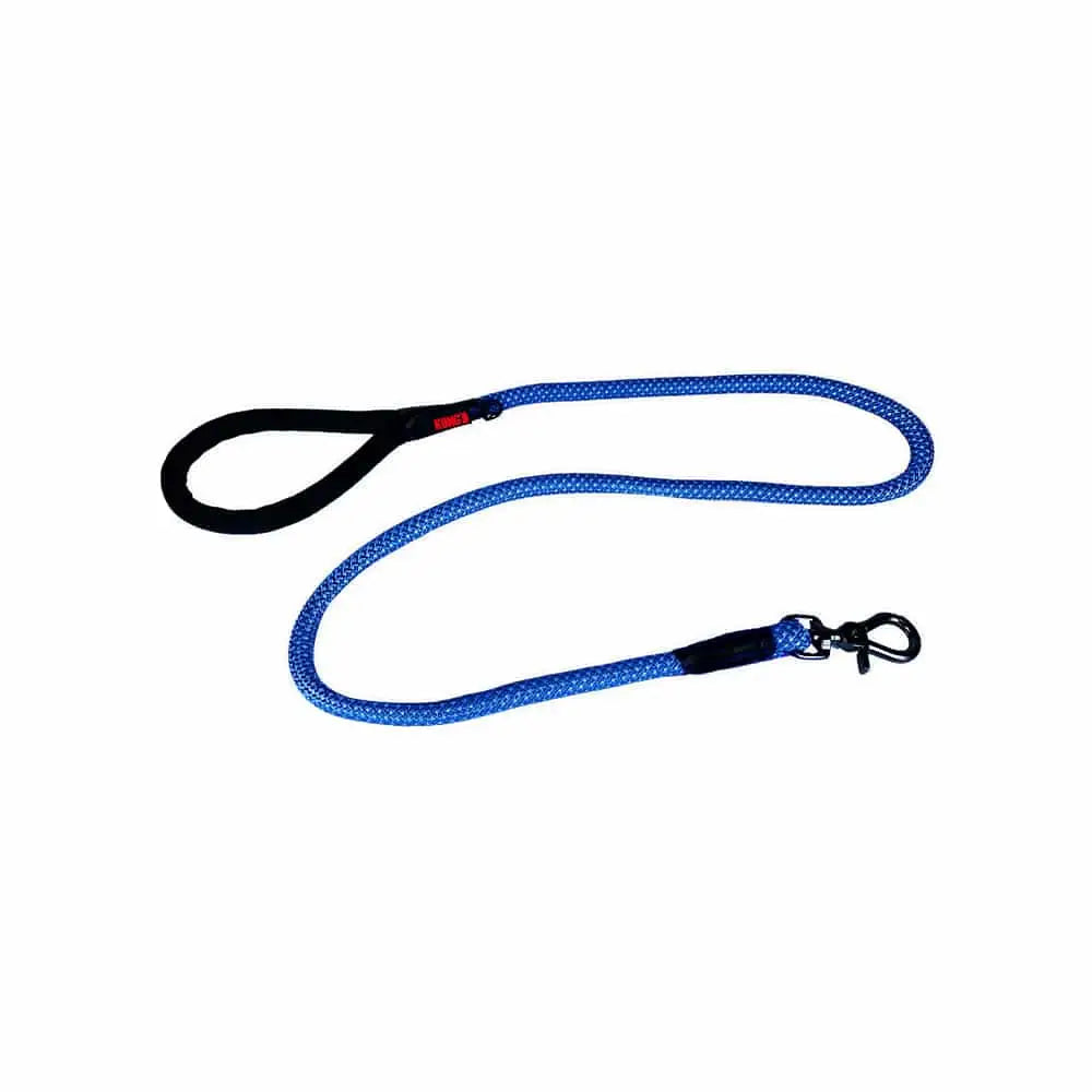 KONG Rope Blue Leashes Medium - Pet Care > Dog Supplies > Dog Collars Leads & Harnesses