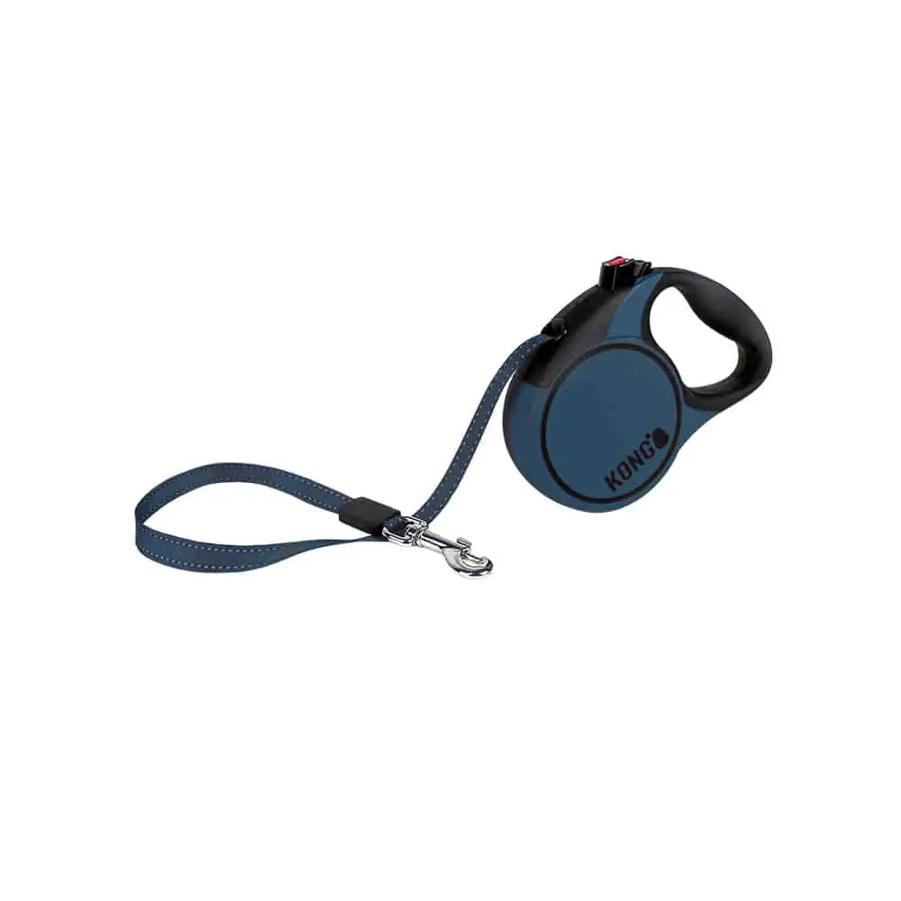 KONG Terrain Blue Retractable Leashes Extra Small - Pet Care > Cat Supplies > Cat Carriers & Crates