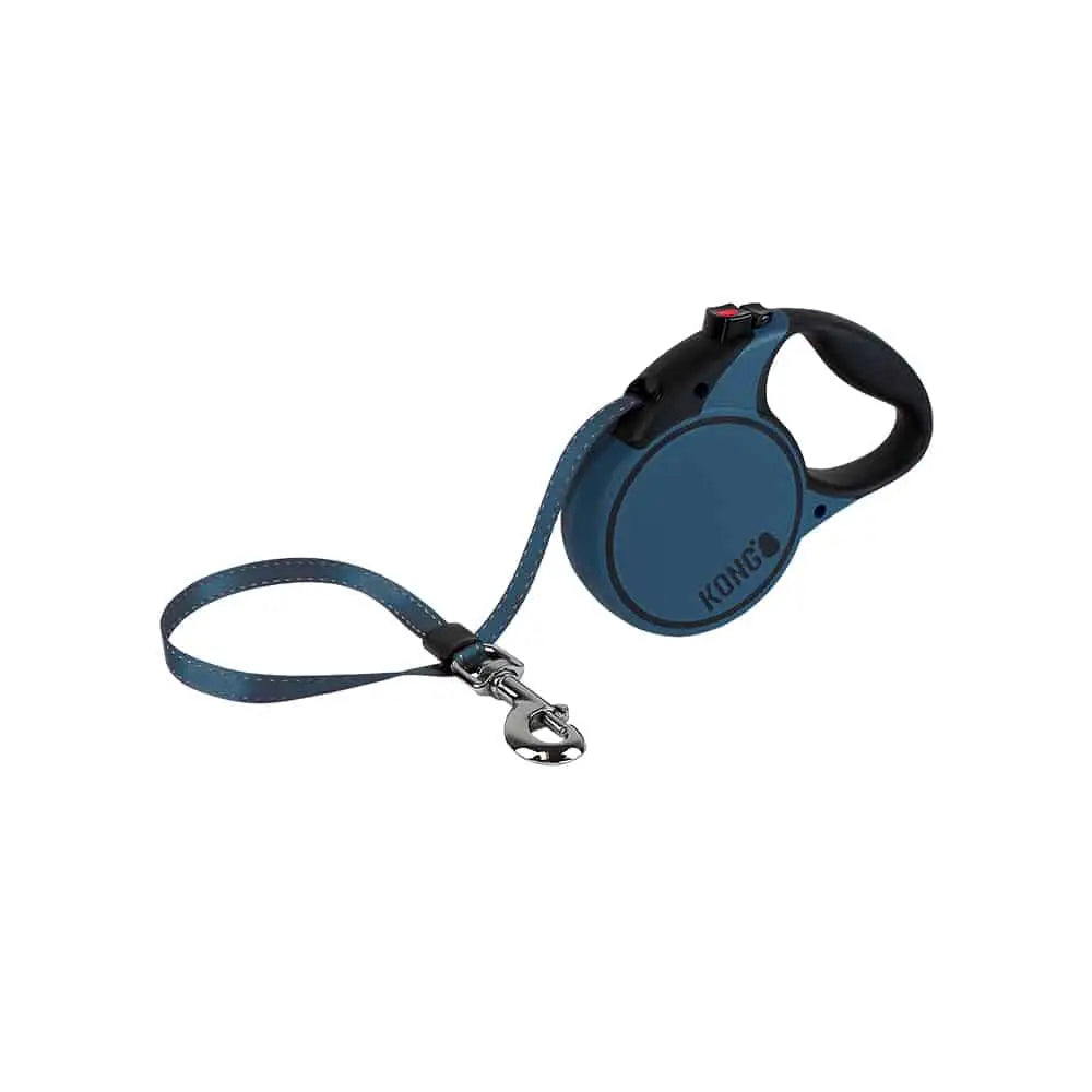 KONG Terrain Blue Retractable Leashes Large - Pet Care > Cat Supplies > Cat Carriers & Crates