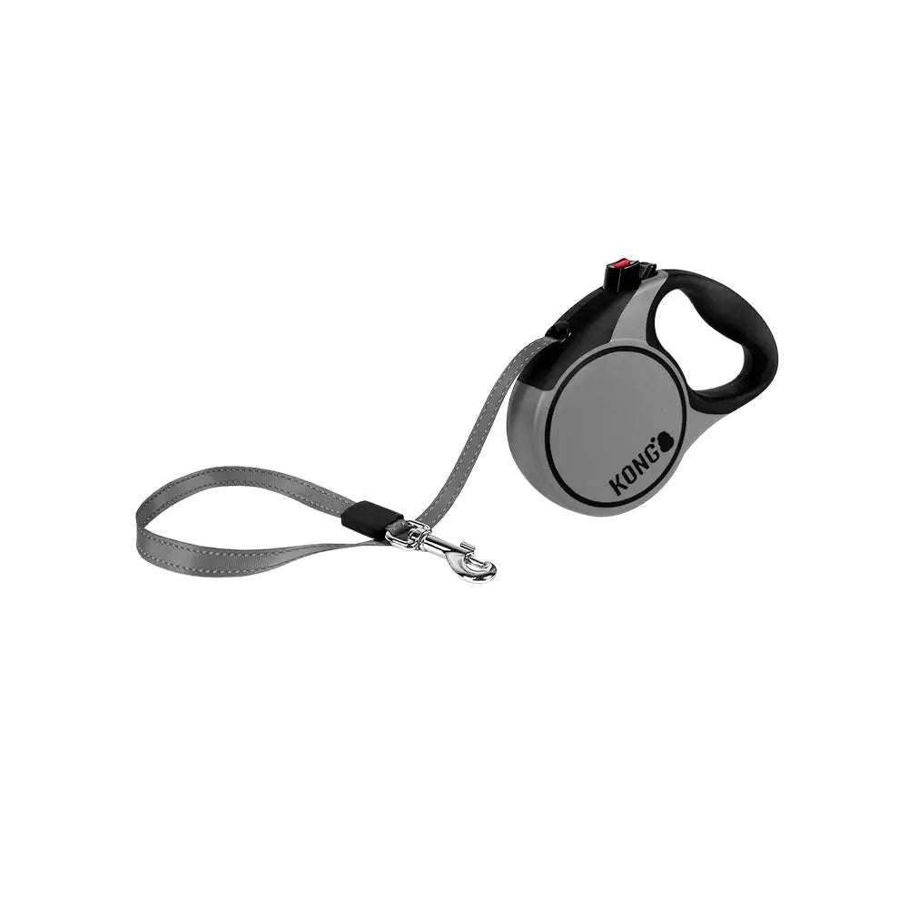 KONG Terrain Grey Retractable Leashes Extra Small - Pet Care > Cat Supplies > Cat Carriers & Crates
