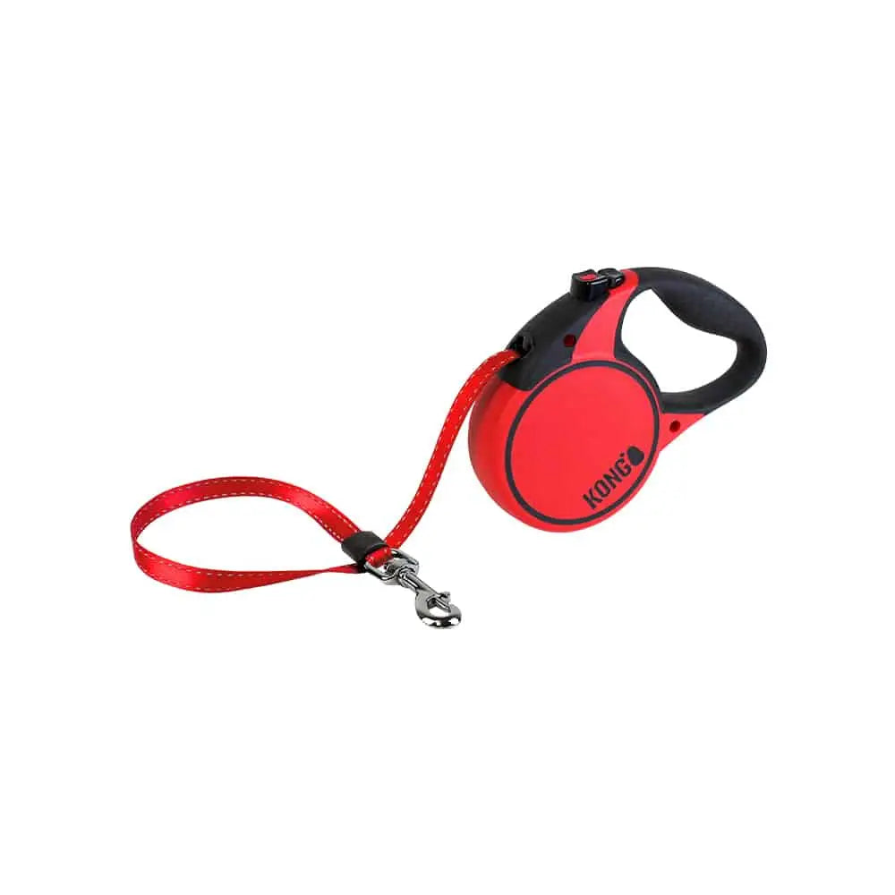 KONG Terrain Red Retractable Leashes Medium - Pet Care > Cat Supplies > Cat Carriers & Crates