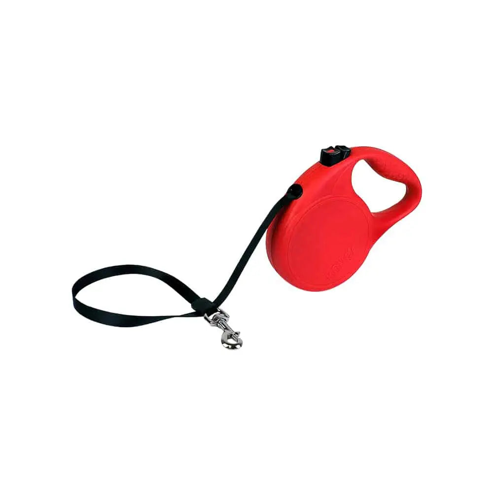 KONG Trail Red Retractable Leashes Medium - Pet Care > Dog Supplies > Dog Collars Leads & Harnesses
