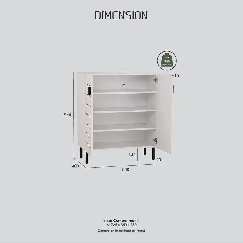 Kotka Multifunction Cabinet Shoe Cabinet - Furniture > Living Room > Shoe Storage