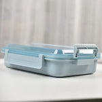 Kylin 304 Stainless Steel 4 Divided Simple Lunch Box - Blue - Home & Garden > Kitchenware
