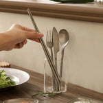 Kylin 304 Stainless Steel Classic Chopstick - Snow Gray - Home & Garden > Kitchenware