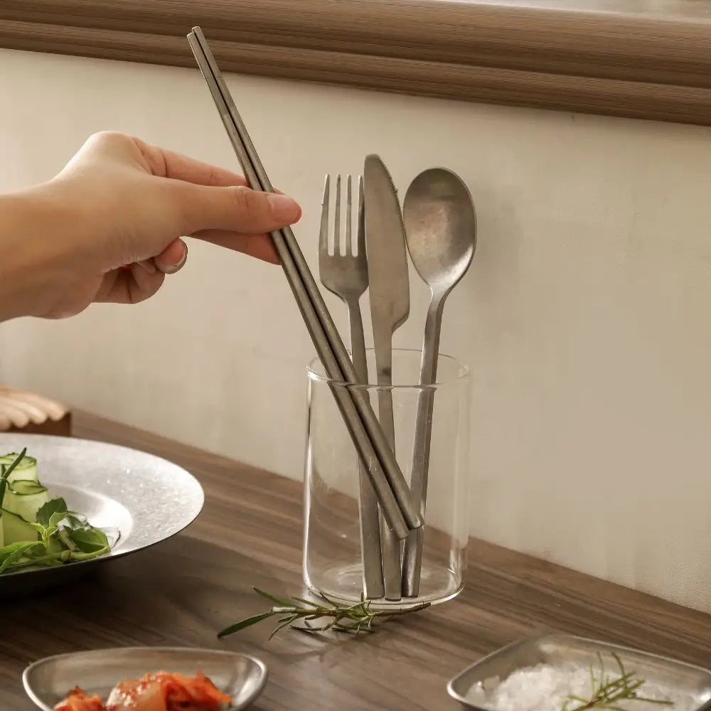Kylin 304 Stainless Steel Classic Spoon - Snow Gray - Home & Garden > Kitchenware