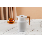 Kylin 304 Stainless Steel Japanese Vaccum Jug 1.3L - White - Home & Garden > Kitchenware