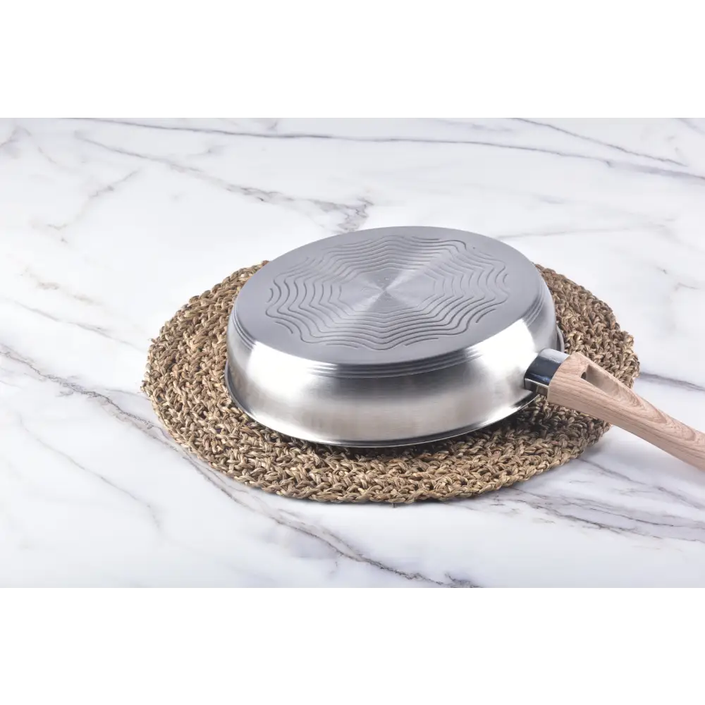 Kylin 304 Stainless Steel Mousse Frying Pan 24cm - Home & Garden > Kitchenware