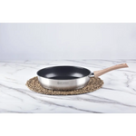 Kylin 304 Stainless Steel Mousse Frying Pan 24cm - Home & Garden > Kitchenware