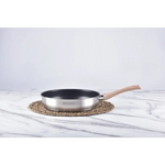 Kylin 304 Stainless Steel Mousse Frying Pan 24cm - Home & Garden > Kitchenware