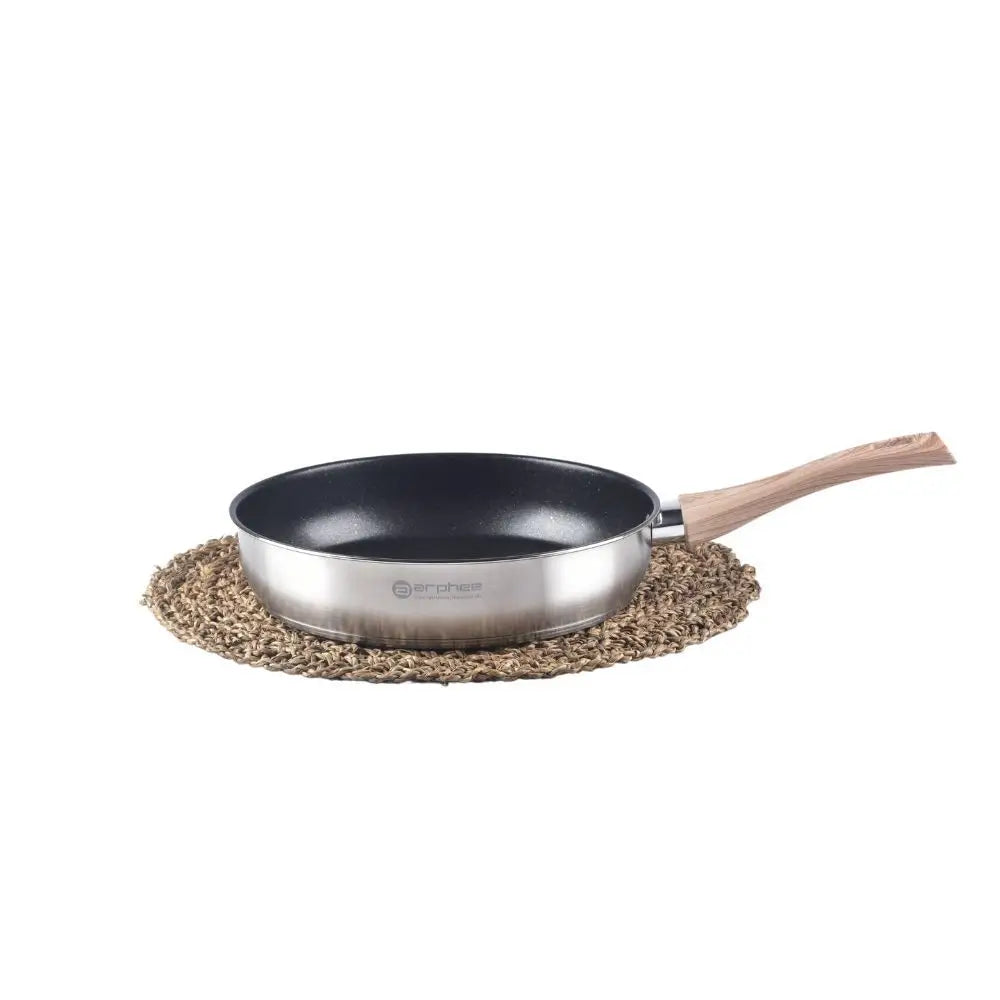 Kylin 304 Stainless Steel Mousse Frying Pan 24cm - Home & Garden > Kitchenware