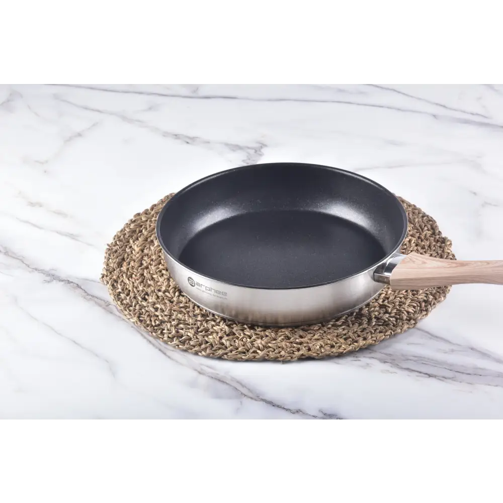 Kylin 304 Stainless Steel Mousse Frying Pan 24cm - Home & Garden > Kitchenware