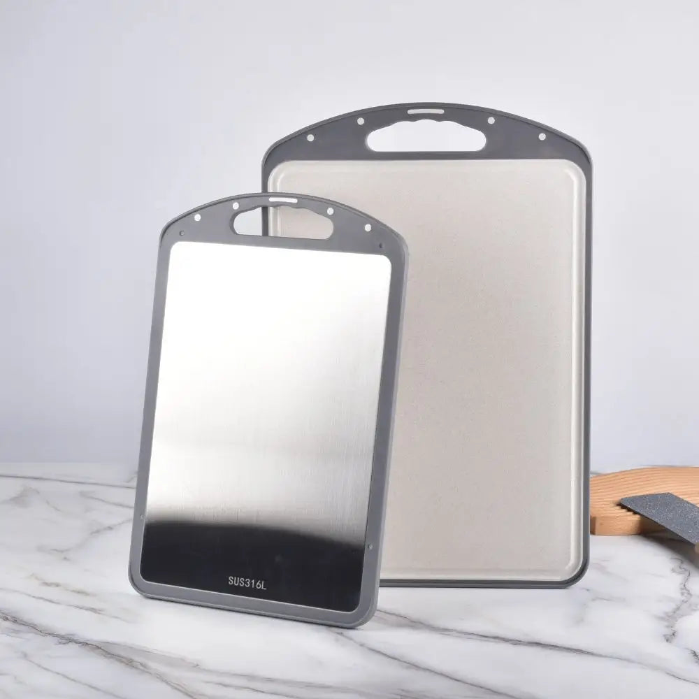 Kylin 316 Stainless Steel Double Side Cutting Board 46*31cm - Home & Garden > Storage