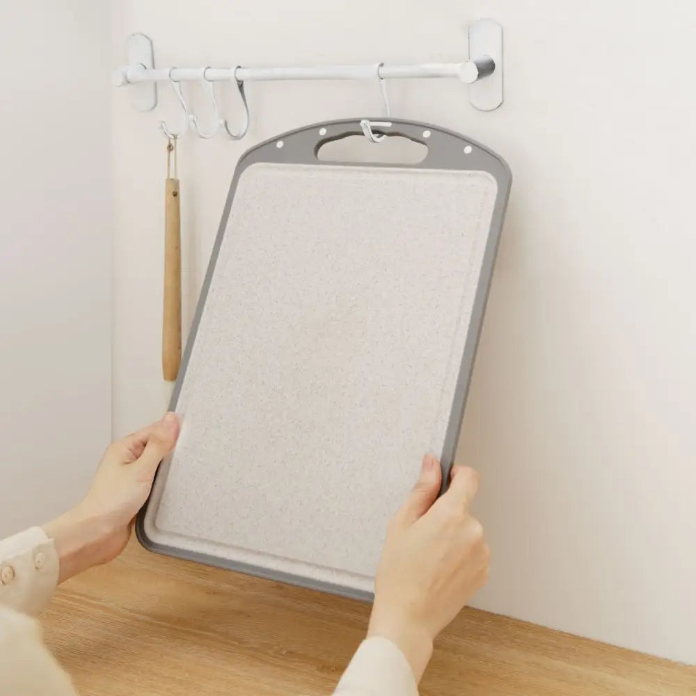 Kylin 316 Stainless Steel Double Side Cutting Single Board 39*26cm One piece - Home & Garden > Kitchenware