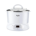 Kylin Electric Slow Cooker Stainless Steel Ceramic Pot Steamer 2.2L With 3 Containers - Appliances > Kitchen Appliances