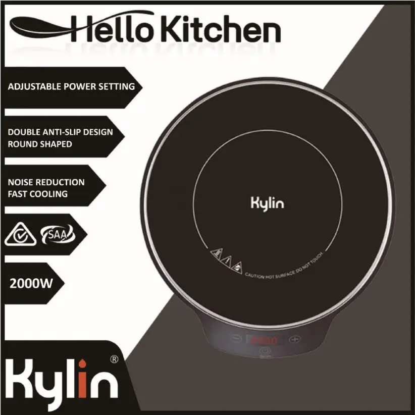 Kylin Portable Electric Induction Cooker AU-K4092 - Appliances > Kitchen Appliances