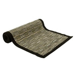Ladelle Baku Kitchen / Dining Table Runner Black - Home & Garden > Kitchenware
