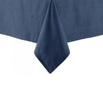 Ladelle Base Navy Linen Look 100% Cotton Tablecloth 150 x 265 cm - Home & Garden > Kitchenware