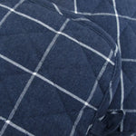 Ladelle Eco Check Navy Set of 2 Pot Holders 21 x 21 cm - Home & Garden > Kitchenware > Oven Mitts & Pot Holders