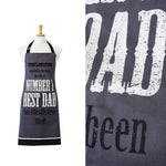 Ladelle Number 1 Best Dad Cotton Apron 70 x 89 cm - Home & Garden > Kitchenware