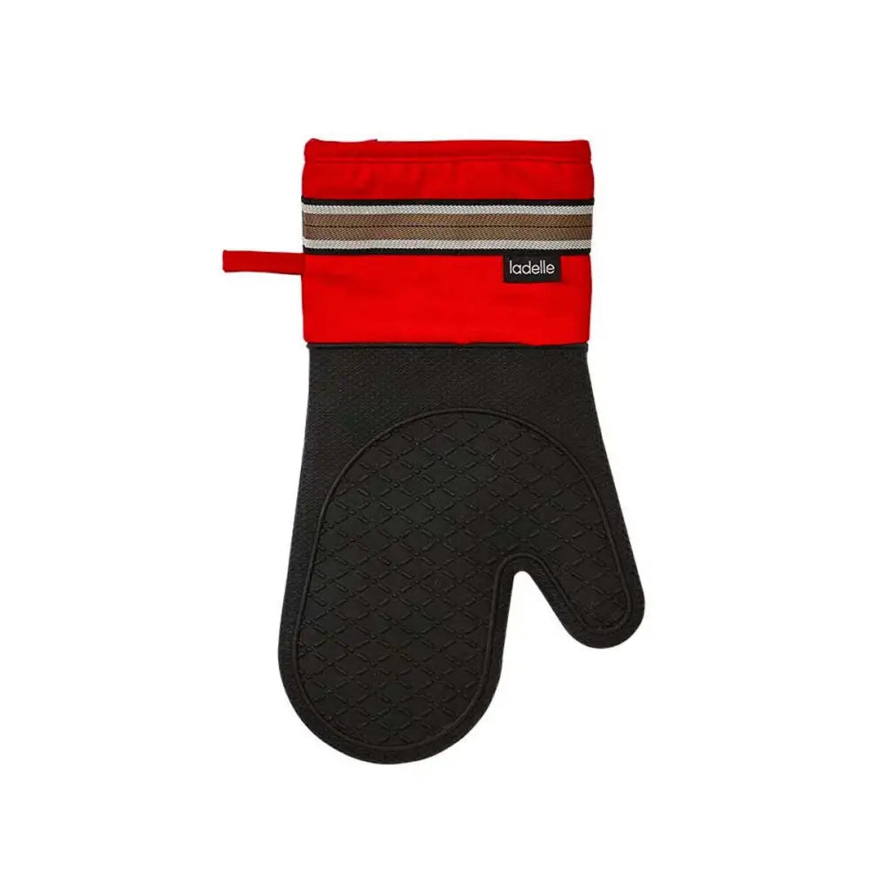 Ladelle Professional Series Red Silicone Oven Mitt - Home & Garden > Kitchenware