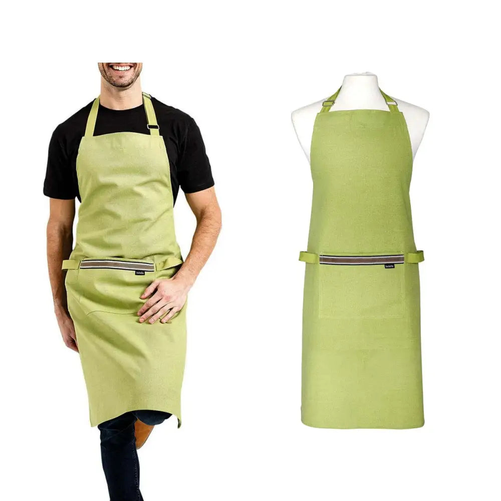 Ladelle Professional Series Sage Cotton Apron - Home & Garden > Kitchenware