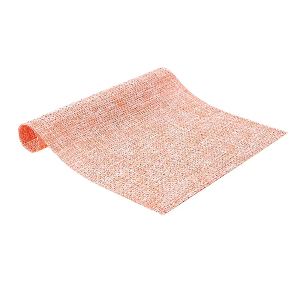 Ladelle Quality Vinyl Kitchen / Dining Table Runner Lohan Peach - Home & Garden > Kitchenware