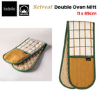 Ladelle Retreat Double Oven Mitt 17 x 89 cm - Home & Garden > Kitchenware