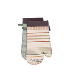 Ladelle Sanctuary Cream Set of 2 Oven Mitts 18 x 33 cm - Home & Garden > Kitchenware