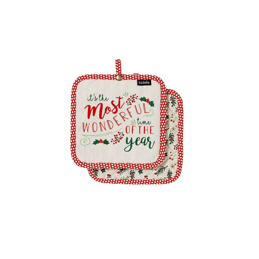 Ladelle Set of 2 Wonderful Kitchen / BBQ Pot Holder - Home & Garden > Kitchenware