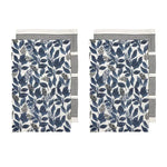 Ladelle Tierra Set of 4 Cotton Kitchen Towels Navy - Home & Garden > Kitchenware