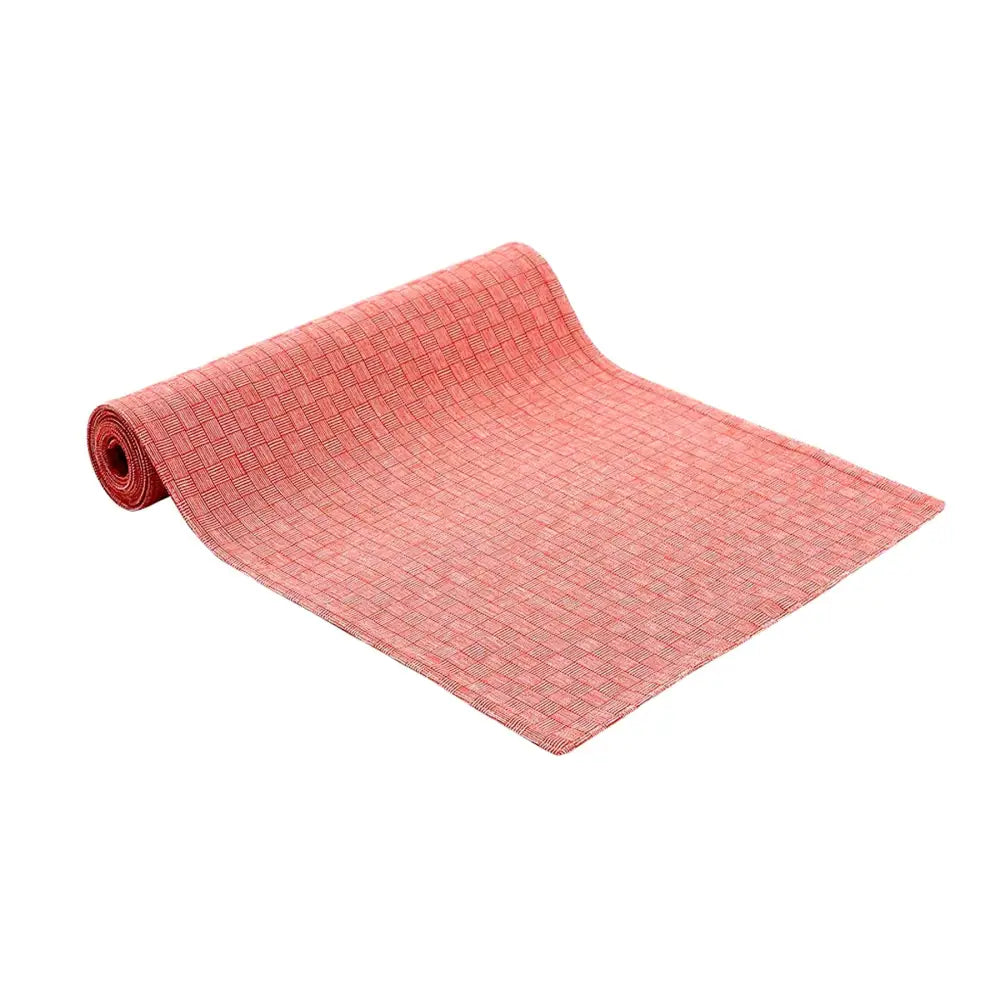 Ladelle Torque Kitchen / Dining Table Runner Red - Home & Garden > Kitchenware