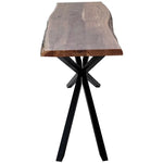 Lantana Console Table 140cm Entry Hallway Live Edge Solid Acacia Wood - Natural - Furniture > Living Room