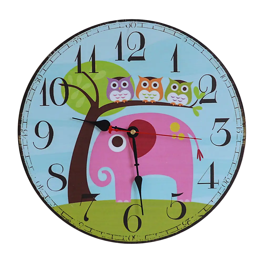 Large Kids Wall Clock - Home & Garden > Decor