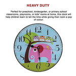 Large Kids Wall Clock - Home & Garden > Decor