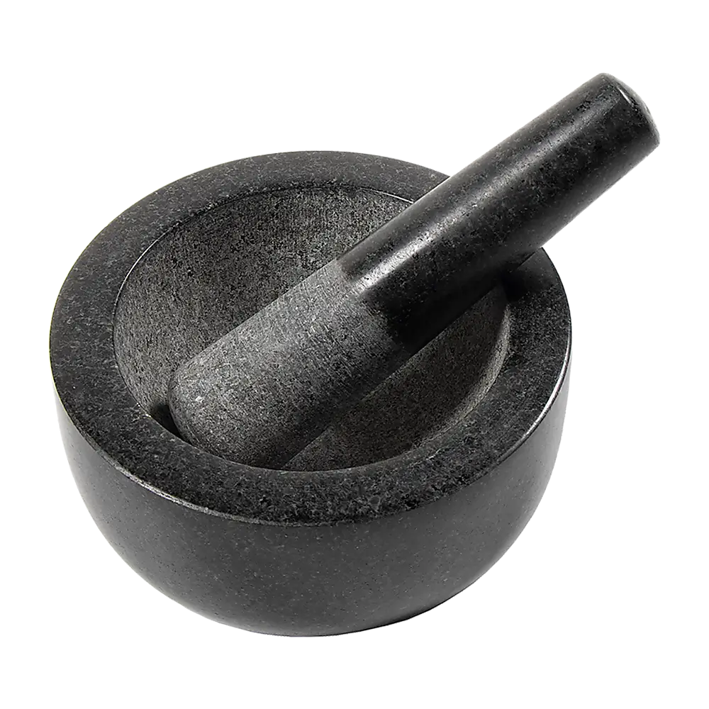 Large Pestle and Mortar Set Durable Granite Stone Spice & Herb Crusher - Home & Garden > Kitchenware