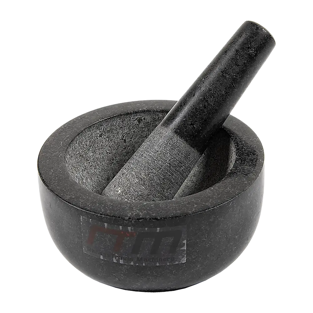 Large Pestle and Mortar Set Durable Granite Stone Spice & Herb Crusher - Home & Garden > Kitchenware