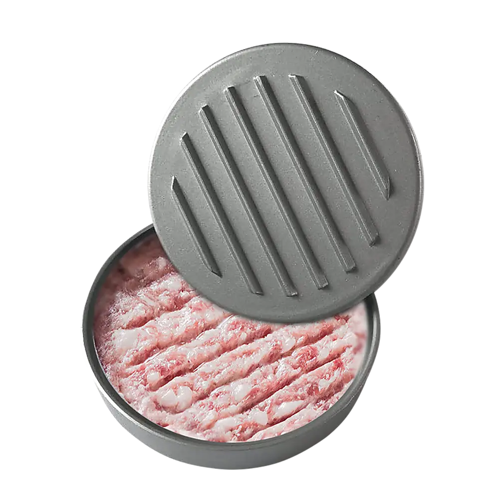 Large Round Hamburger Patty Maker Grill Press Burger Metal Mold Cooking Tools - Home & Garden > Kitchenware
