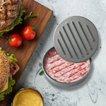 Large Round Hamburger Patty Maker Grill Press Burger Metal Mold Cooking Tools - Home & Garden > Kitchenware