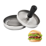 Large Round Hamburger Patty Maker Grill Press Burger Metal Mold Cooking Tools - Home & Garden > Kitchenware