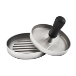Large Round Hamburger Patty Maker Grill Press Burger Metal Mold Cooking Tools - Home & Garden > Kitchenware