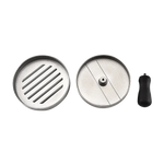 Large Round Hamburger Patty Maker Grill Press Burger Metal Mold Cooking Tools - Home & Garden > Kitchenware