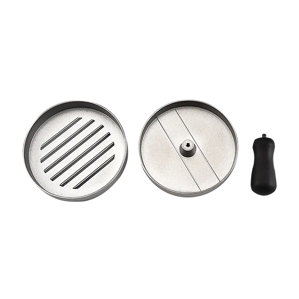 Large Round Hamburger Patty Maker Grill Press Burger Metal Mold Cooking Tools - Home & Garden > Kitchenware
